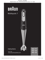Braun MQ725 Guía del usuario