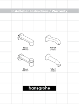 Hansgrohe 13413821 Instrucciones de operación