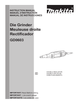 Makita GD0603 Manual de usuario