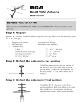 RCA ANT752 Manual de usuario