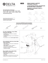 Delta Faucet 501LF-TGMHDF Guía de instalación