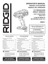 RIDGID R86011KSB2N Manual de usuario