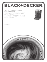 Black & Decker CM1160B-1 Manual de usuario