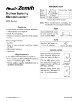 Heath Zenith HZ-4191-BK Manual de usuario