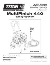 Titan MultiFinish 440 Manual de usuario