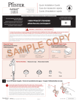 Pfister LF-M40-YP0Y Guía de instalación