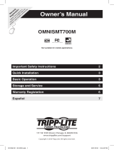 Tripp Lite OMNISMT700M UPS System Manual de usuario