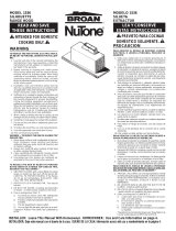 NuTone 153601 Guía de instalación
