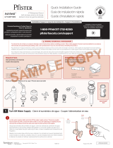 Pfister LF-049-YW2K Guía de instalación