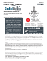 Seagull Lighting 3280409 Guía de instalación