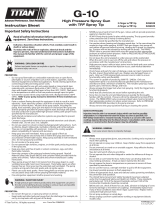 Titan G-10 Airless Gun El manual del propietario