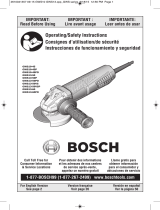 Bosch GWS9-45 El manual del propietario