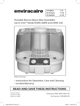 Enviracaire EWM-300W El manual del propietario