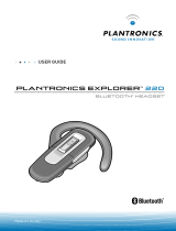 Plantronics EXPLORER 220 BLACK Manual de usuario