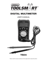 General Tools TS04 Manual de usuario