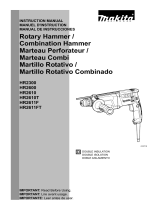 Makita HR2600 Manual de usuario