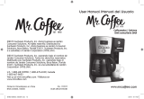 Mr. Coffee DMX Serie Manual de usuario