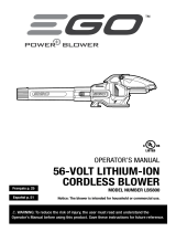 EGO LB6500-FC El manual del propietario