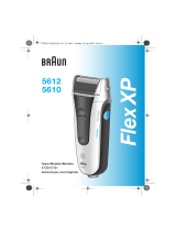 Braun 5612, 5610, Flex XP Manual de usuario