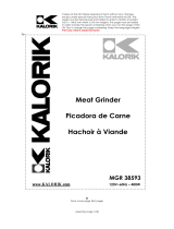 KALORIK MGR 38593 El manual del propietario
