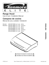 Kenmore Elite 233.58172600 El manual del propietario