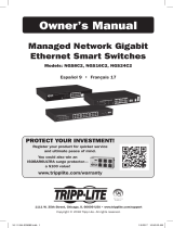 Tripp Lite Managed Network Gigabit Ethernet Smart Switches El manual del propietario
