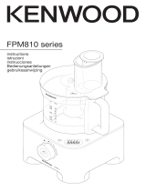 Kenwood FPM810 series El manual del propietario