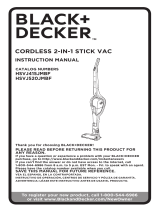 Black & Decker HSVJ415JMBF71 Manual de usuario