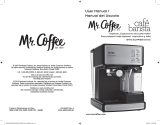 Mr Coffee cafe barista BVMC-ECMP1000 Serie Manual de usuario
