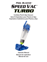 Water Tech SPEED VAC TURBO Manual de usuario