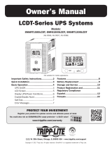 Tripp Lite SMART1500LCDT Manual de usuario
