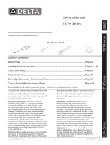 Delta Faucet T14251-RB-WE Manual de usuario