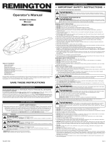 Remington RM170B El manual del propietario