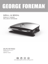 George Foreman GRBV5130CUX Manual de usuario