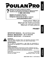Poulan Pro PR48BT El manual del propietario
