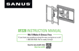 Sanus XF228 Manual de usuario