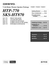 ONKYO SKS-HT870 El manual del propietario