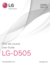 LG LGD505.ACZEBK Manual de usuario