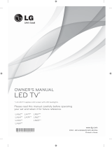 LG 42LA620S Manual de usuario