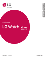 LG LG Urbane Watch (W150) Manual de usuario