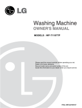 LG WF-T1107TP El manual del propietario