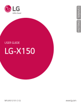LG x150 Manual de usuario