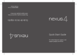 LG Nexus 4 Manual de usuario