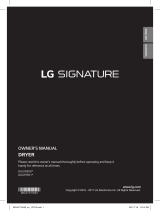 LG SIGNATURE DLGX9501K El manual del propietario