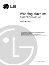 LG WF-T1502TP El manual del propietario