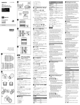 Sony SEL2470GM Manual de usuario