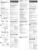 Sony M-455 Manual de usuario