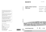 Sony DCR-SR21E Manual de usuario