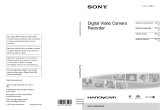 Sony DCR-SX22E Manual de usuario