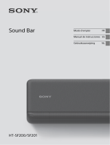 Sony HT-SF200 Barre de son Compacte 2.1ch El manual del propietario